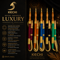 KECHI Luxury gerçek keçi derisi el yapımı premium nargile marpucu
